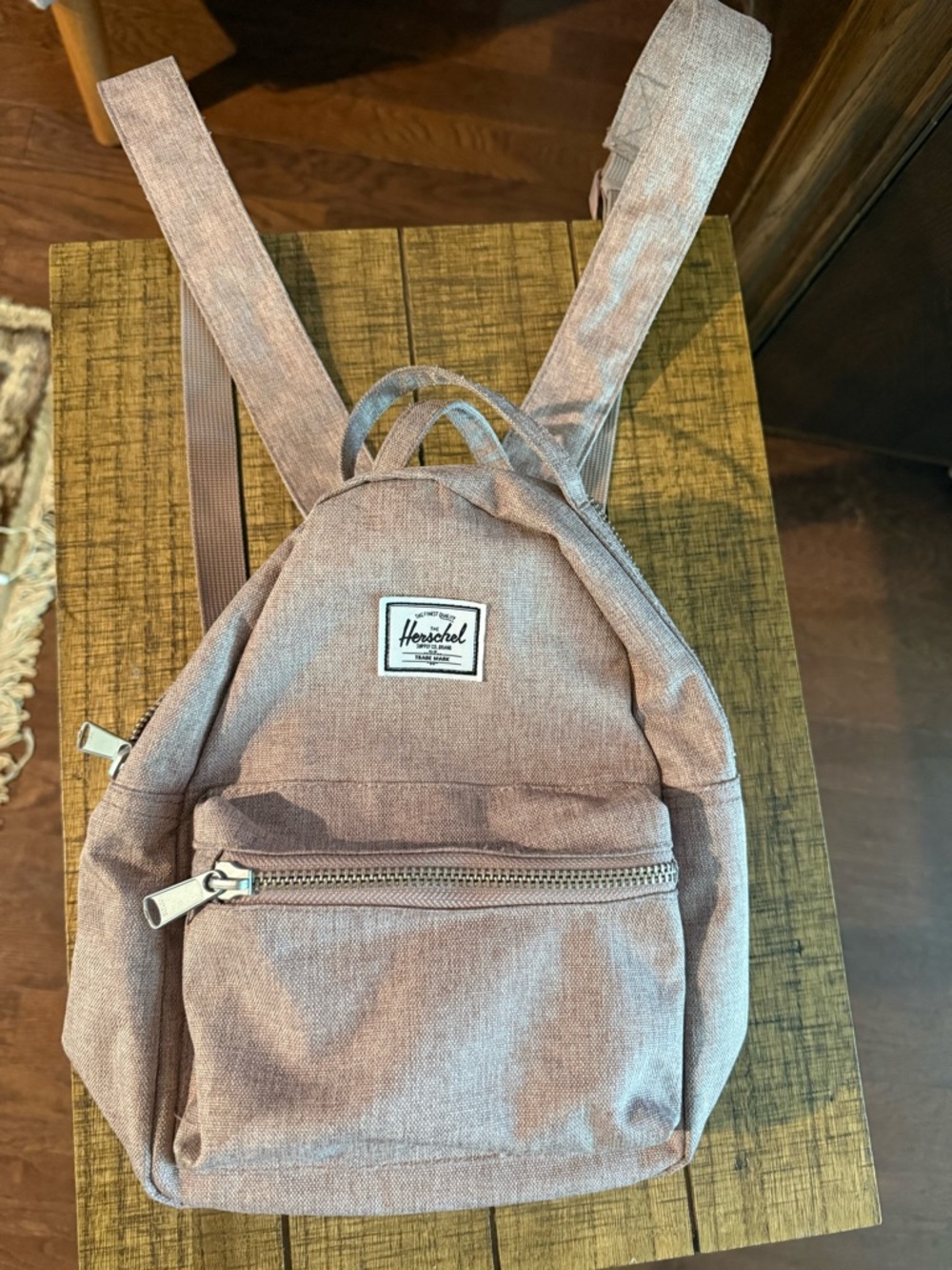 Herschel Compact Backpack in Dusty Rose